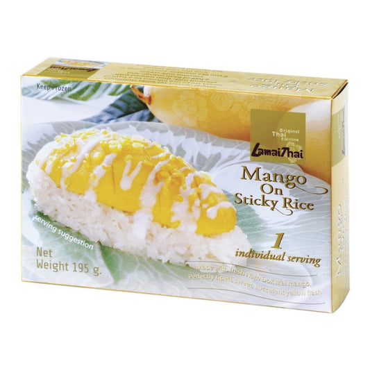 LAMAI THAI Mango mit Kokos-Klebreis 197g - Panda-Panda Asia Shop by JEN