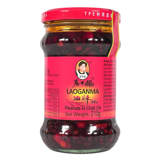LAO GAN MA Erdnüsse in Chili-Öl 210g - Panda-Panda Asia Shop by JEN