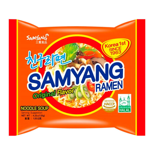 SAMYANG Instant Nudeln Rind & Schinken 120g - Panda-Panda Asia Shop by JEN