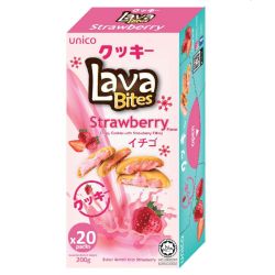 UNICO Lava Bites Erdbeere 200g - Panda-Panda Asia Shop by JEN