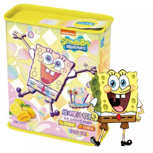 LEDA Spongebob Vitamin C Fruchtgummi 95g - Panda-Panda Asia Shop by JEN