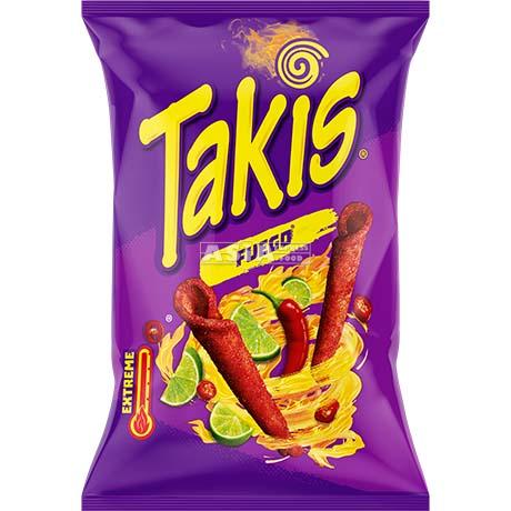 TAKIS Maissnack Chili & Limette Fuego 100g - Panda-Panda Asia Shop by JEN
