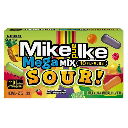 MIKE AND IKE Mega Mix Sour 120g - Panda-Panda Asia Shop by JEN