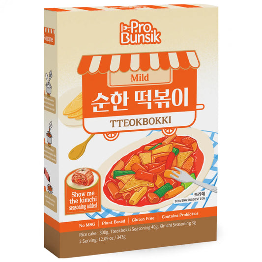 PROBUNSIK Mild (C) Tteokbokki 343g - Panda-Panda Asia Shop by JEN