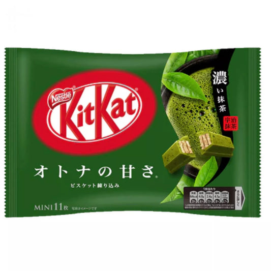 NESTLE Kit Kat Mini Matcha 124g - Panda-Panda Asia Shop by JEN