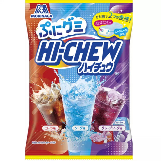 MORIGANA HI-CHEW Coke, Soda & Traubengummi 68g - Panda-Panda Asia Shop by JEN