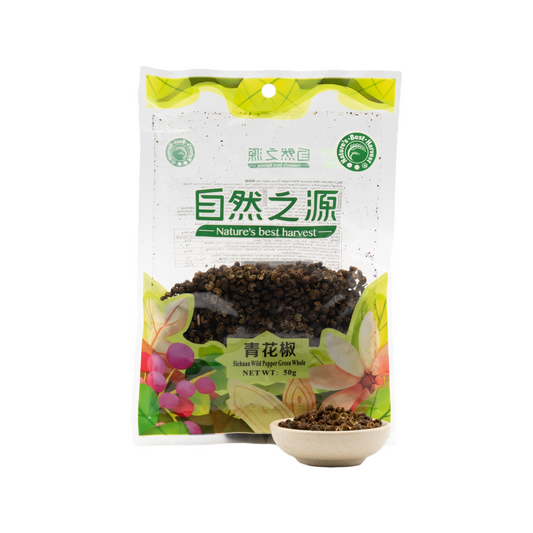 NBH NBH Sichuan Wild Pepper Green Whole 50g - Panda-Panda Asia Shop by JEN