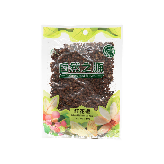NBH NBH Sichuan Wild Pepper Red Whole 50g - Panda-Panda Asia Shop by JEN