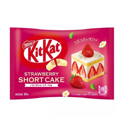 NESTLE NESTLE Kit Kat Mini Strawberry Cake 116g - Panda-Panda Asia Shop by JEN