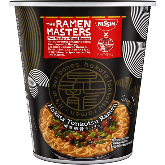 (K)The Ramen Masters Shoryu Cup Noodles Tonkotsu 72g - Panda-Panda Asia Shop by JEN