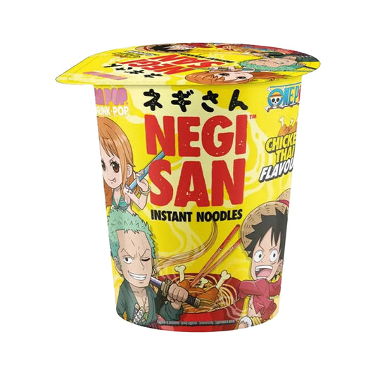 NEGISAN One Piece, Instant-Cup-Nudeln, Hähnchen 65g - Panda-Panda Asia Shop by JEN