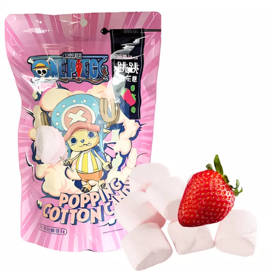 One Piece Erdbeer Marshmallow 15g - Panda-Panda Asia Shop by JEN