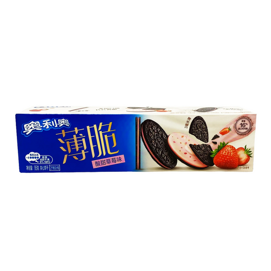 OREO Sandwichkeks Dünn Erdbeere 97g - Panda-Panda Asia Shop by JEN