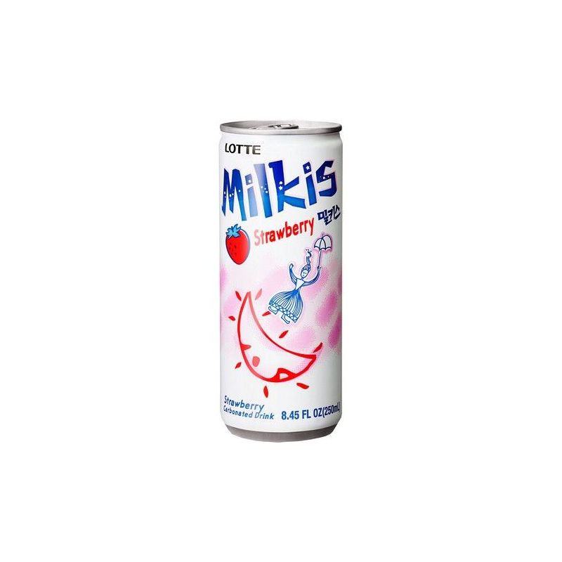 MILKIS Original, Erfrischungsgetränk mit Erdbeergeschmack 250ml - Panda-Panda Asia Shop by JEN