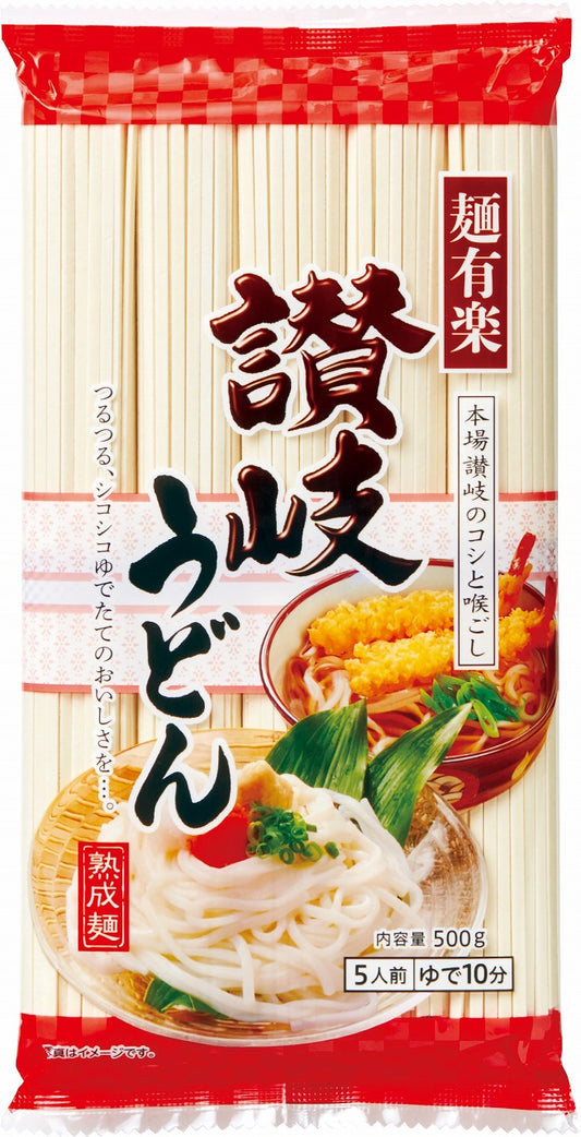 MENYURAKU Menyuraku Sanuki Udon 500g - Panda-Panda Asia Shop by JEN