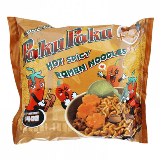PAKUPAKU PakuPaku Inst Noodle Happy Curry 140g - Panda-Panda Asia Shop by JEN