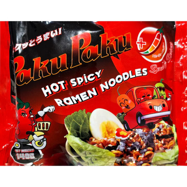 PAKUPAKU PakuPaku Inst Noodle Speedy Spicy 140g - Panda-Panda Asia Shop by JEN