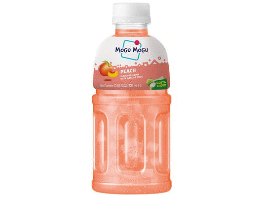 MOGU MOGU Pfirsichgetränk mit Nata de Coco 1l - Panda-Panda Asia Shop by JEN