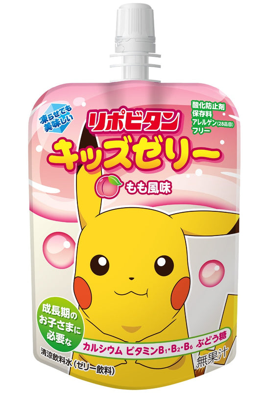 JP Taisho Pokemon Jelly Drink Peach 125g - Panda-Panda Asia Shop by JEN