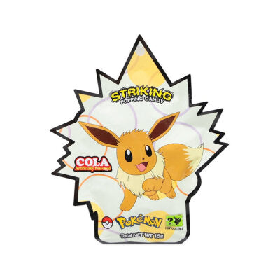 ZHONGSHAN Striking Popping Candy Pokémon Evoli Cola 15g - Panda-Panda Asia Shop by JEN