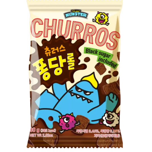 SWEET MONSTER Pongdang Churros 80g - Panda-Panda Asia Shop by JEN
