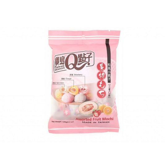 Q-BRAND Mini Mochi Gemixte Früchte 120g - Panda-Panda Asia Shop by JEN