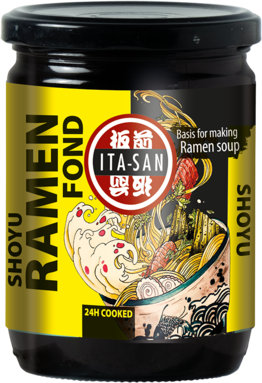 ITA-SAN Ramen Fond Shoyu 440ml - Panda-Panda Asia Shop by JEN