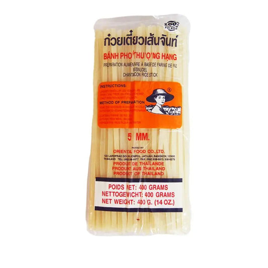FARMER BRAND Reisbandnudeln 5 mm (L) 400g - Panda-Panda Asia Shop by JEN