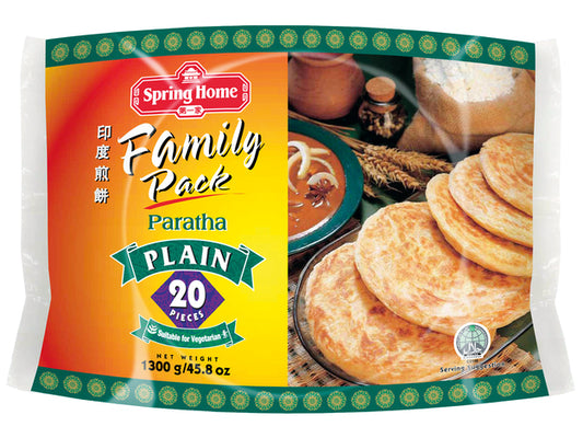 SPRING HOME Roti Paratha Familien Packet 1.3kg - Panda-Panda Asia Shop by JEN