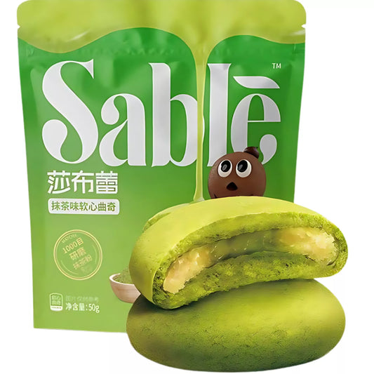 SABLE Weicher Matcha-Keks 50g - Panda-Panda Asia Shop by JEN