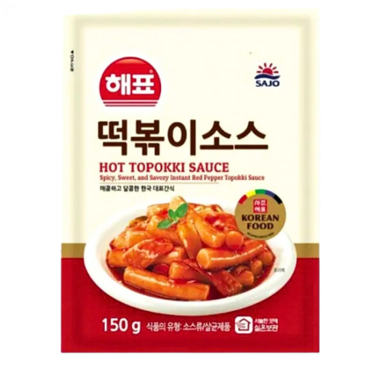 SAJO Spicy Tteokbokki Soße 150g - Panda-Panda Asia Shop by JEN