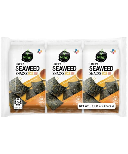 BIBIGO Seetang Snack Original 15g - Panda-Panda Asia Shop by JEN