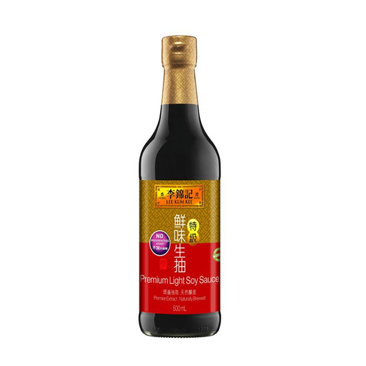 LEE KUM KEE Sojasoße Hell Premium 500ml - Panda-Panda Asia Shop by JEN
