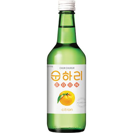 CHUM CHURUM Soju Zitrone 12% Vol. 350ml - Panda-Panda Asia Shop by JEN