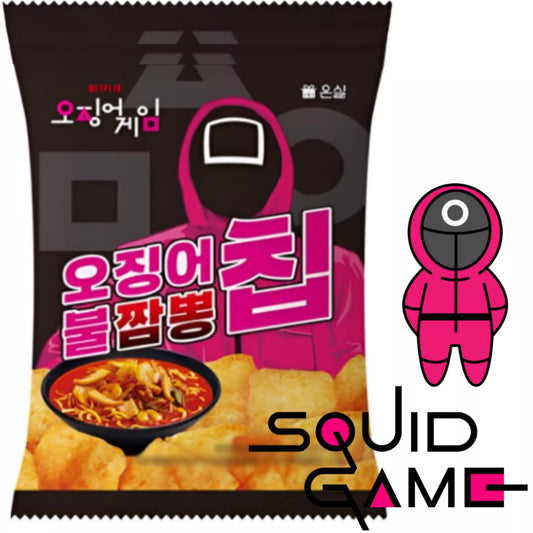 SQUID GAME Bul Jjambong Snack 50g