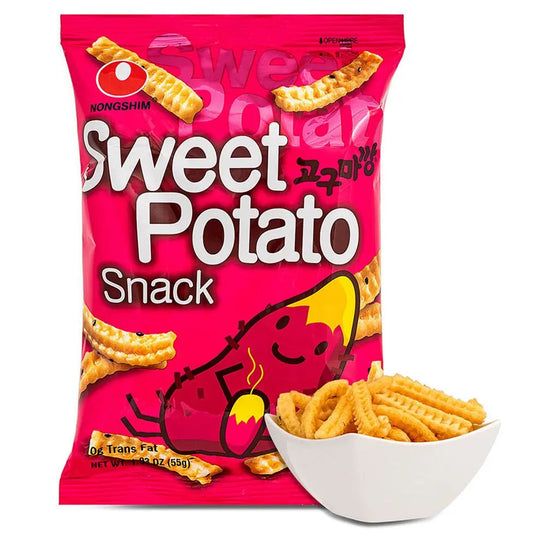 NONG SHIM Süßkartoffelsnack 55g - Panda-Panda Asia Shop by JEN