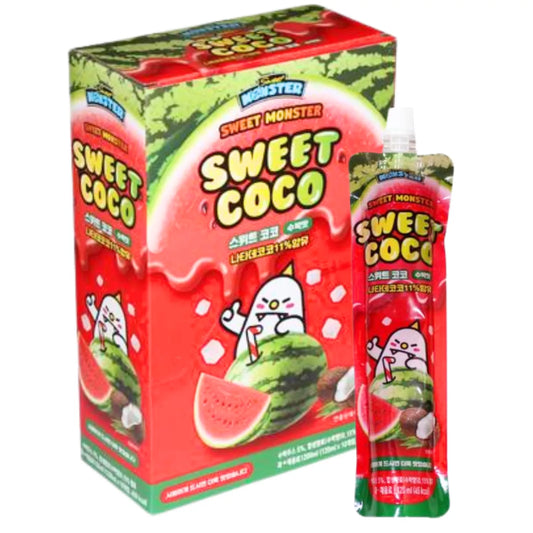 SWEET MONSTER Wassermelonen-Kokos-Gelee 70g - Panda-Panda Asia Shop by JEN