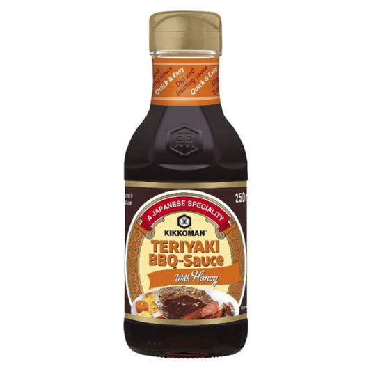 KIKKOMAN Teriyaki BBQ Soße mit Honig 250ml - Panda-Panda Asia Shop by JEN