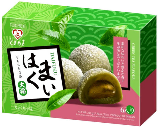 TOKIMEKI Tokimeki Mochi Green Tea 210g - Panda-Panda Asia Shop by JEN