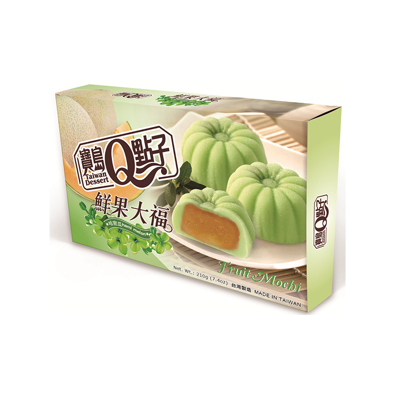 TW TW Fruit Mochi Melon 210g - Panda-Panda Asia Shop by JEN