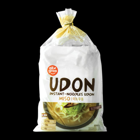 ALLGROO Udon Nudeln, Miso 0.69kg - Panda-Panda Asia Shop by JEN