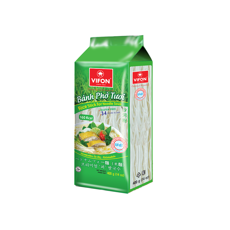 VIFON VIFON Rice Noodle Pho Tuoi (Gluten-Free) 400g - Panda-Panda Asia Shop by JEN
