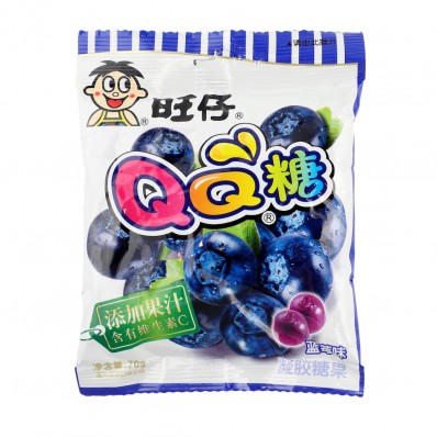 WANT WANT Gummibärchen Blauberre 70g - Panda-Panda Asia Shop by JEN