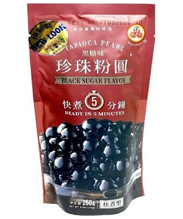 WFY 5min Tapioca - Black 250g bag - Panda-Panda Asia Shop by JEN