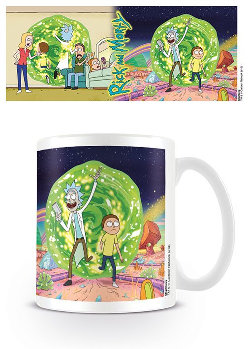 PYRAMID INTERNATIONAL Rick and Morty Tasse Portal - Panda-Panda Asia Shop by JEN