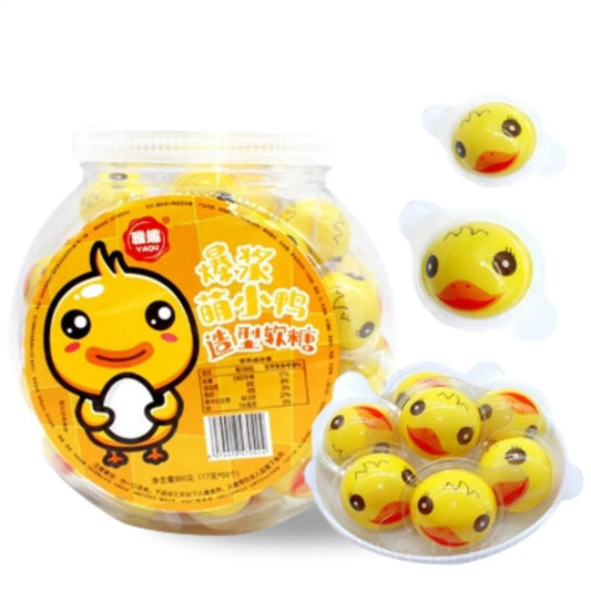 YAQU Panda oder Enten Augapfel-Gummibärchen 850g