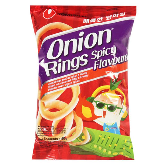 NONGSHIM Zwiebelringe Scharf 40g - Panda-Panda Asia Shop by JEN
